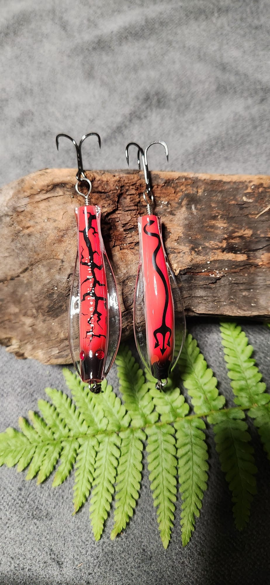 demon fishing lure Demon Range - Dusky Red Diablo