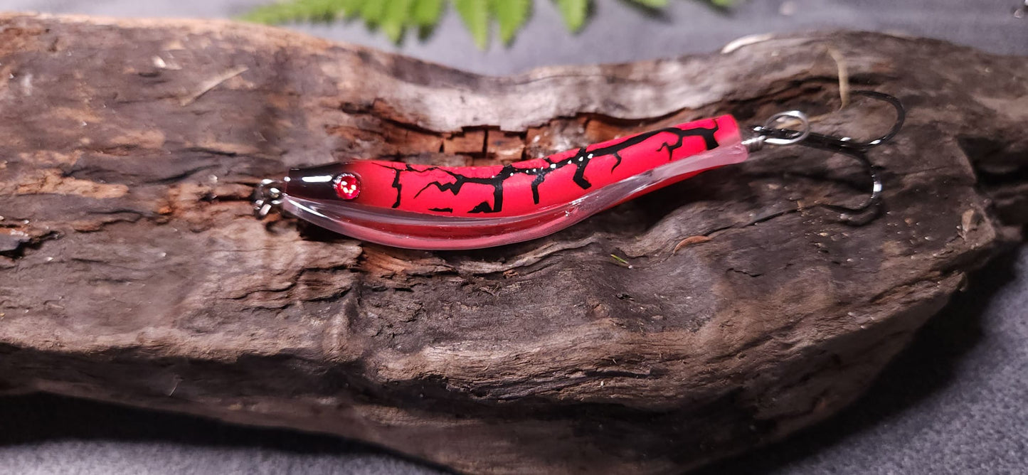 Demon Range - Dusky Red Diablo - 22g Fishing Lure